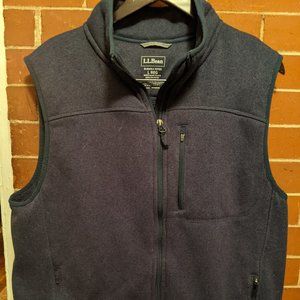 Men's L.L. Bean Sweater Fleece Vest - L